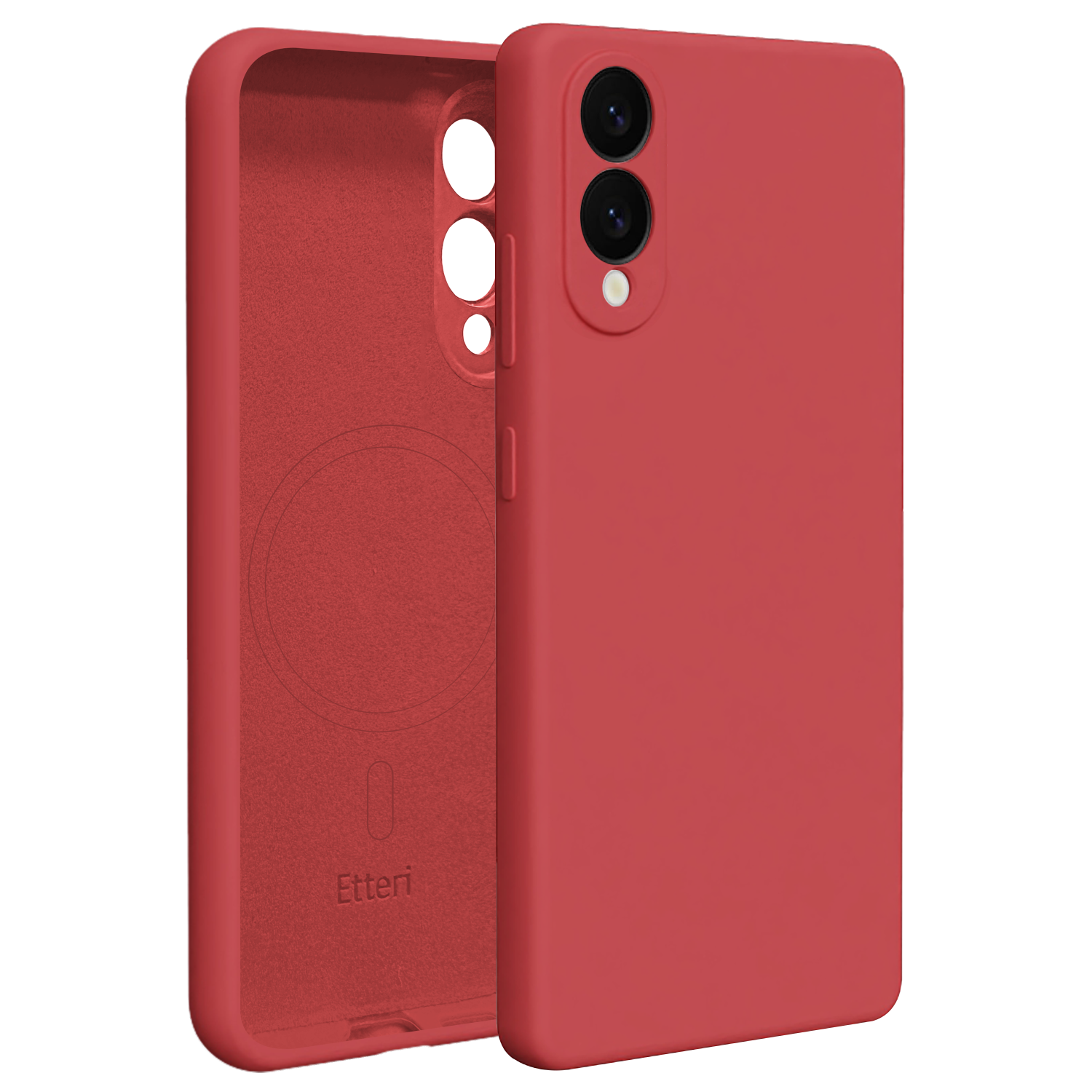 Etteri Silicone Mag case pre Samsung Galaxy S25 Edge malinová