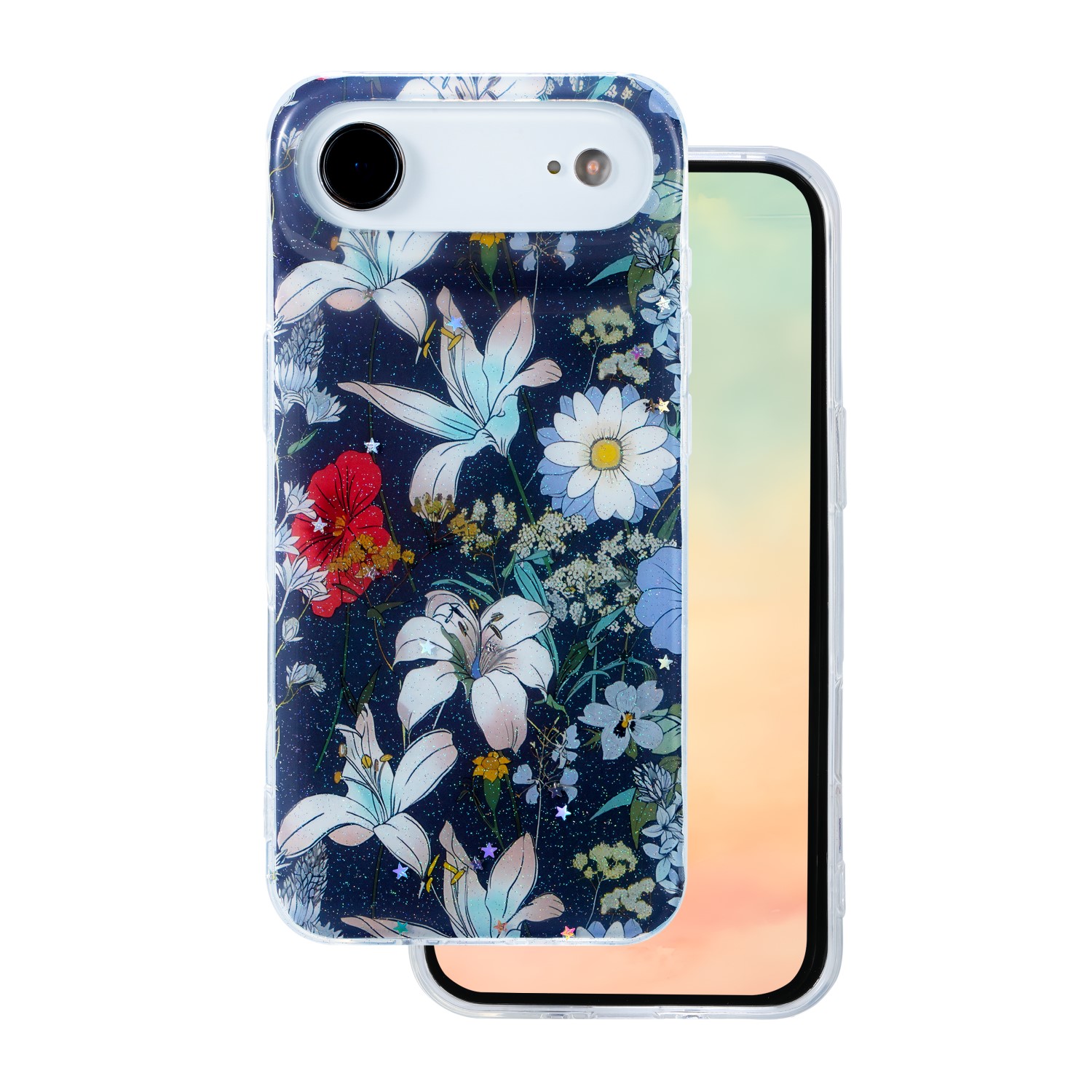 TFO Puzdro Glow Glam pre iPhone 17 Air 6,6" modré