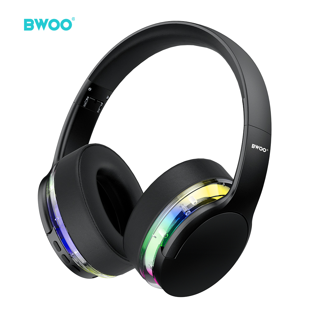 BWOO ANC bezdrôtové slúchadlá Premium Sound Quality BW587 čierna BO-BW587 BK