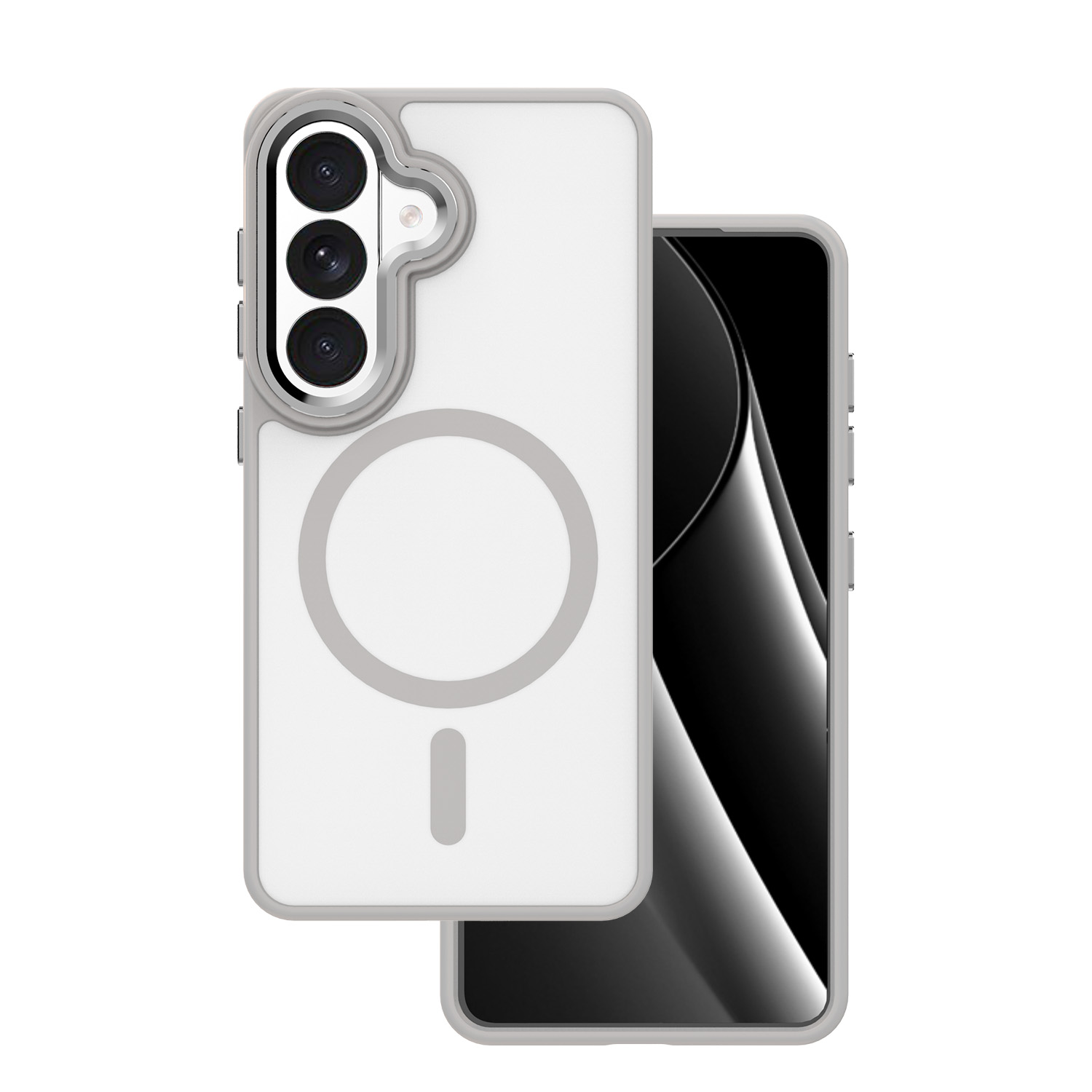TFO Magnetické puzdro Frozen na Samsung Galaxy S26 Plus sivé