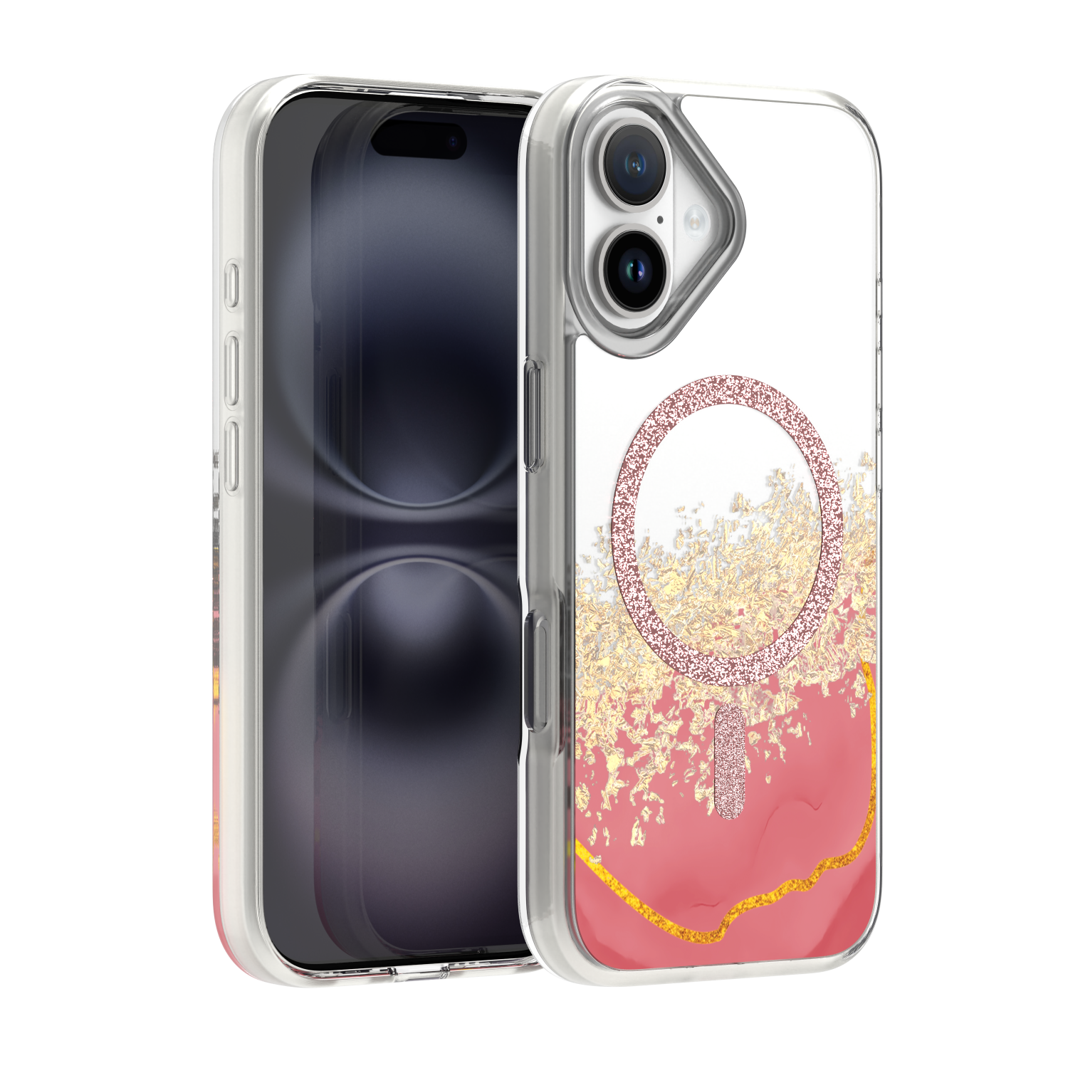 TFO Epoxy Mag case for iPhone 16 6,1" pink