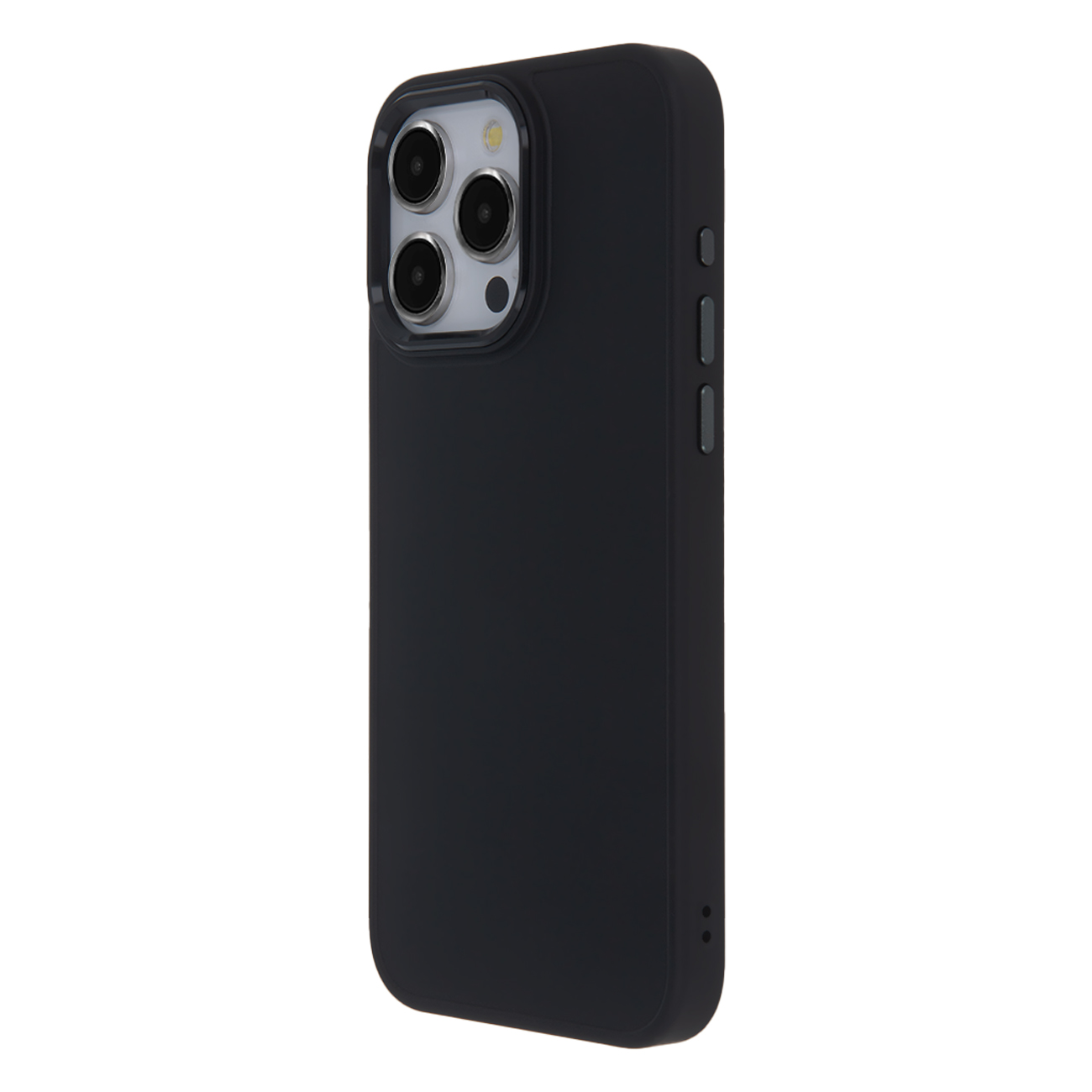 Tecto Shield Saténové elegantné matné puzdro na iPhone 16 Plus čierne