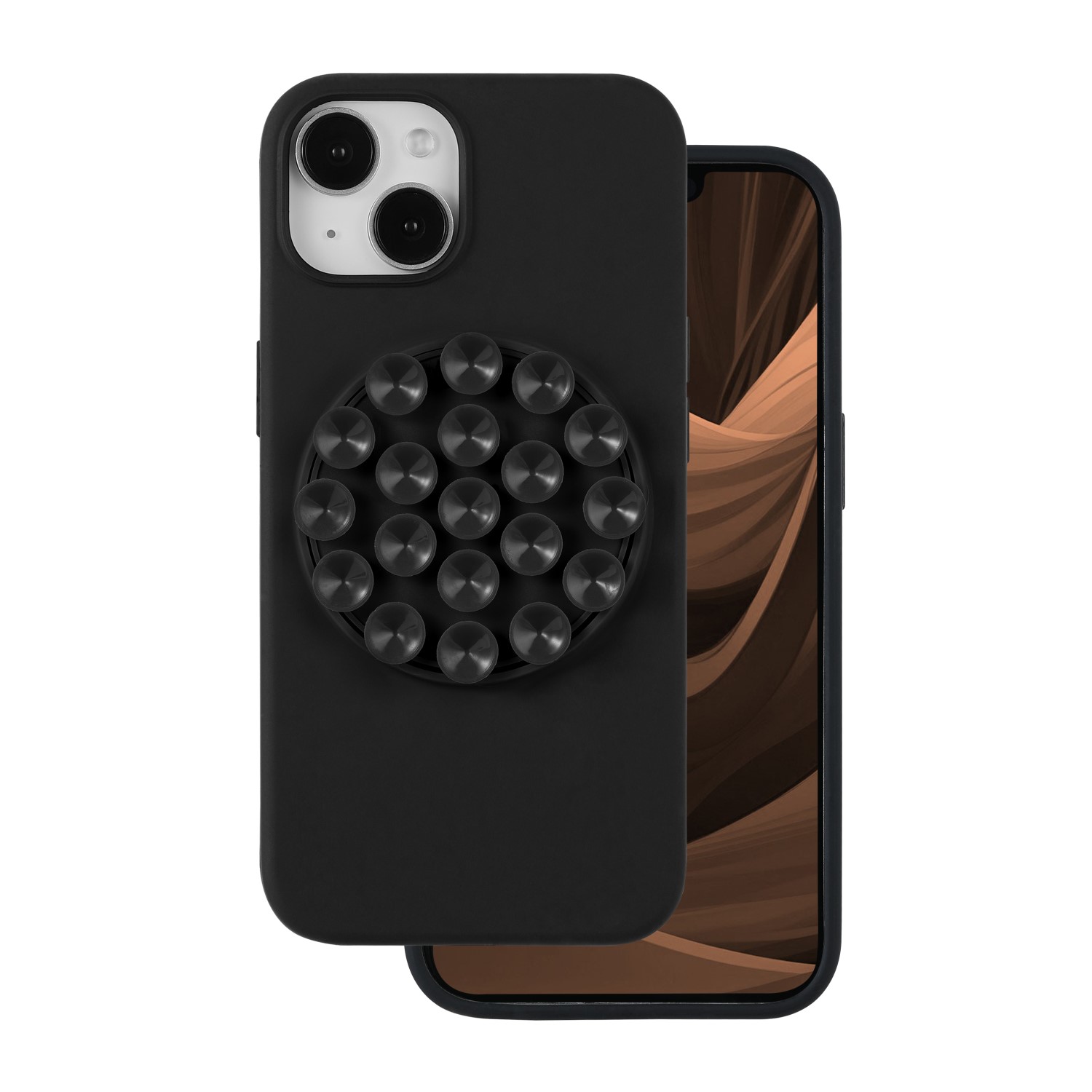 TFO Silikónový obal Stick pre iPhone 13 6,1" čierny