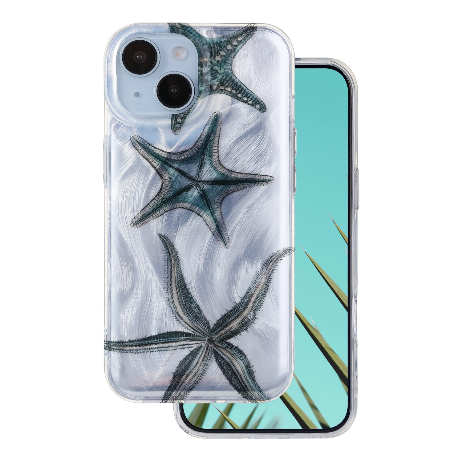 TFO Ultra trendy letné puzdro pre iPhone 15 6,1" hviezdica