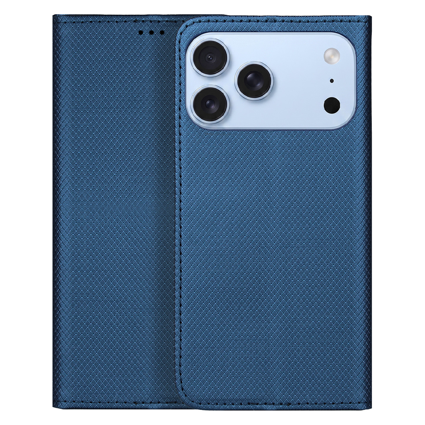 TFO Puzdro Smart Magnet pre iPhone 17 Pro Max 6,9" / 18 Pro Max 6,9" námornícka modrá