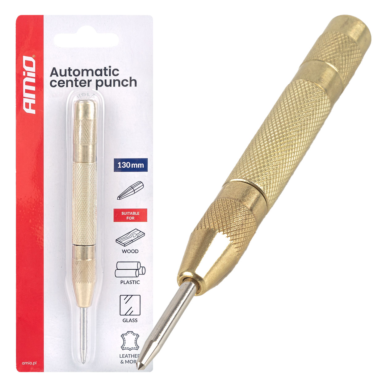 AMiO Automatický dôlčík 130mm AMIO-04925