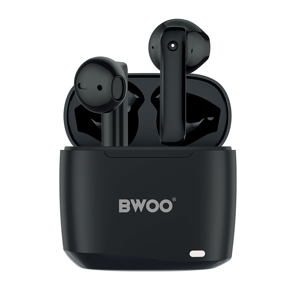 Bezdrôtové TWS slúchadlá BWOO BW94-BK čierna BW94-BK