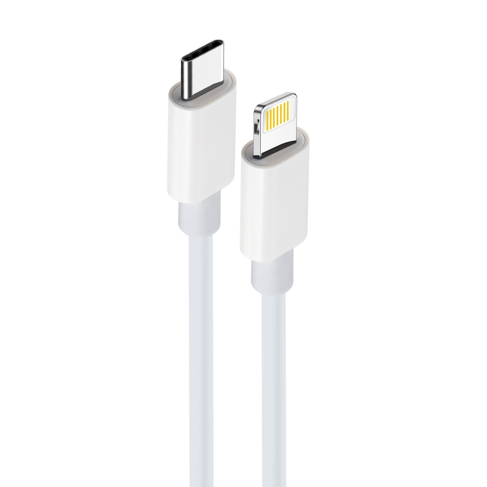 Maxlife MXUC-05 kábel USB-C - Lightning 2,0 m 20W biely