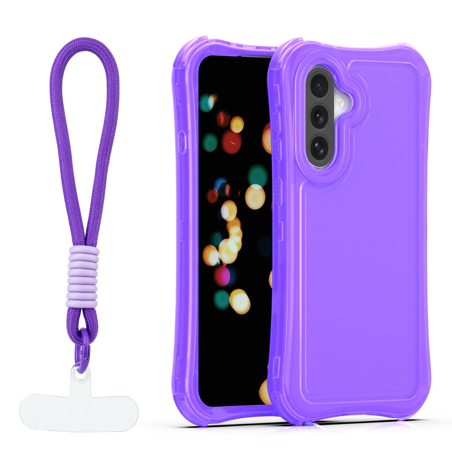 TFO Safepop puzdro s popruhom pre Samsung Galaxy A36 5G / A56 5G / A37 5G fialové