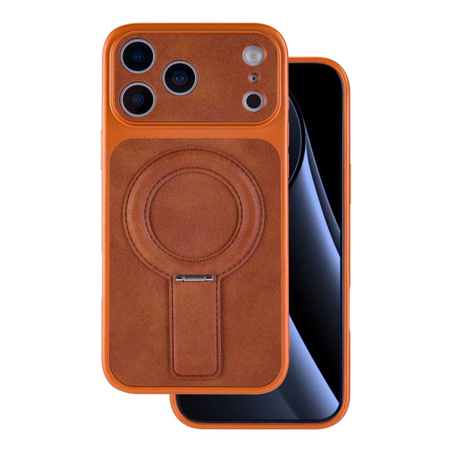 TFO Puzdro Luxgrip Mag pre iPhone 17 Pro 6,3'' oranžová