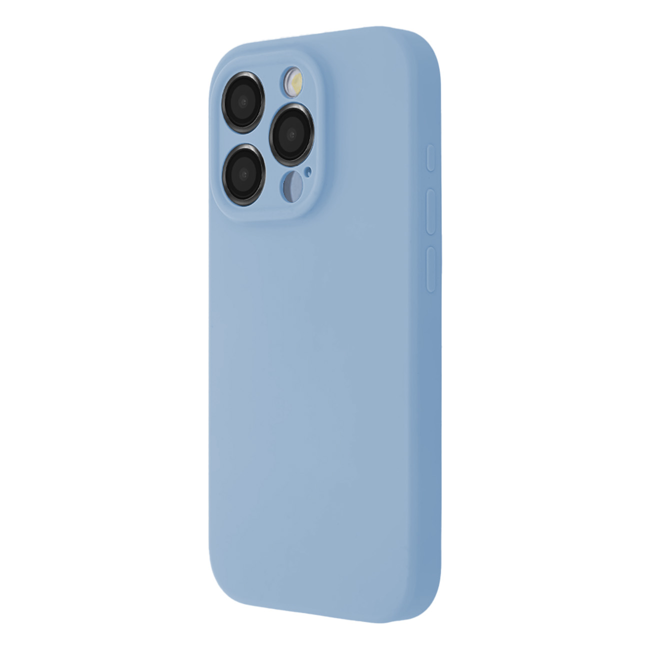 Tecto Shield Mäkké magnetické puzdro Soft Touch pre iPhone 15 Pro Max 6,7" pastelovo modré