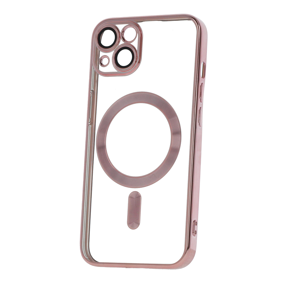 TFO Color Chrome Mag puzdro pre iPhone 17 Pro 6,3" ružové zlato s otvoreným krúžkom