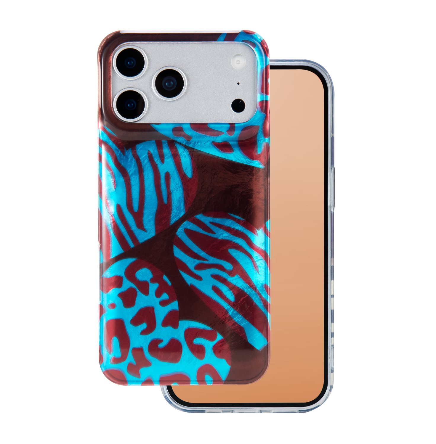 Obal so zvieracím vzorom pre iPhone 17 Pro 6,3" Chameleon