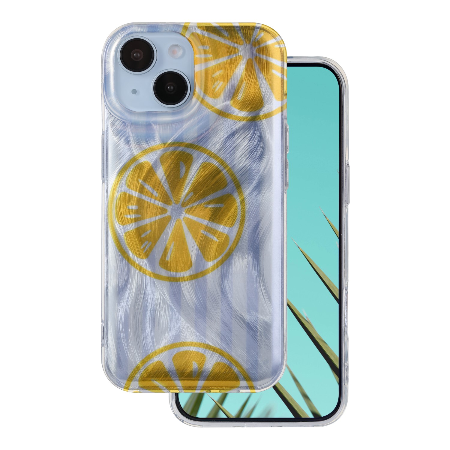 TFO Ultra Trendy Summer puzdro pre iPhone 15 6,1" citrón