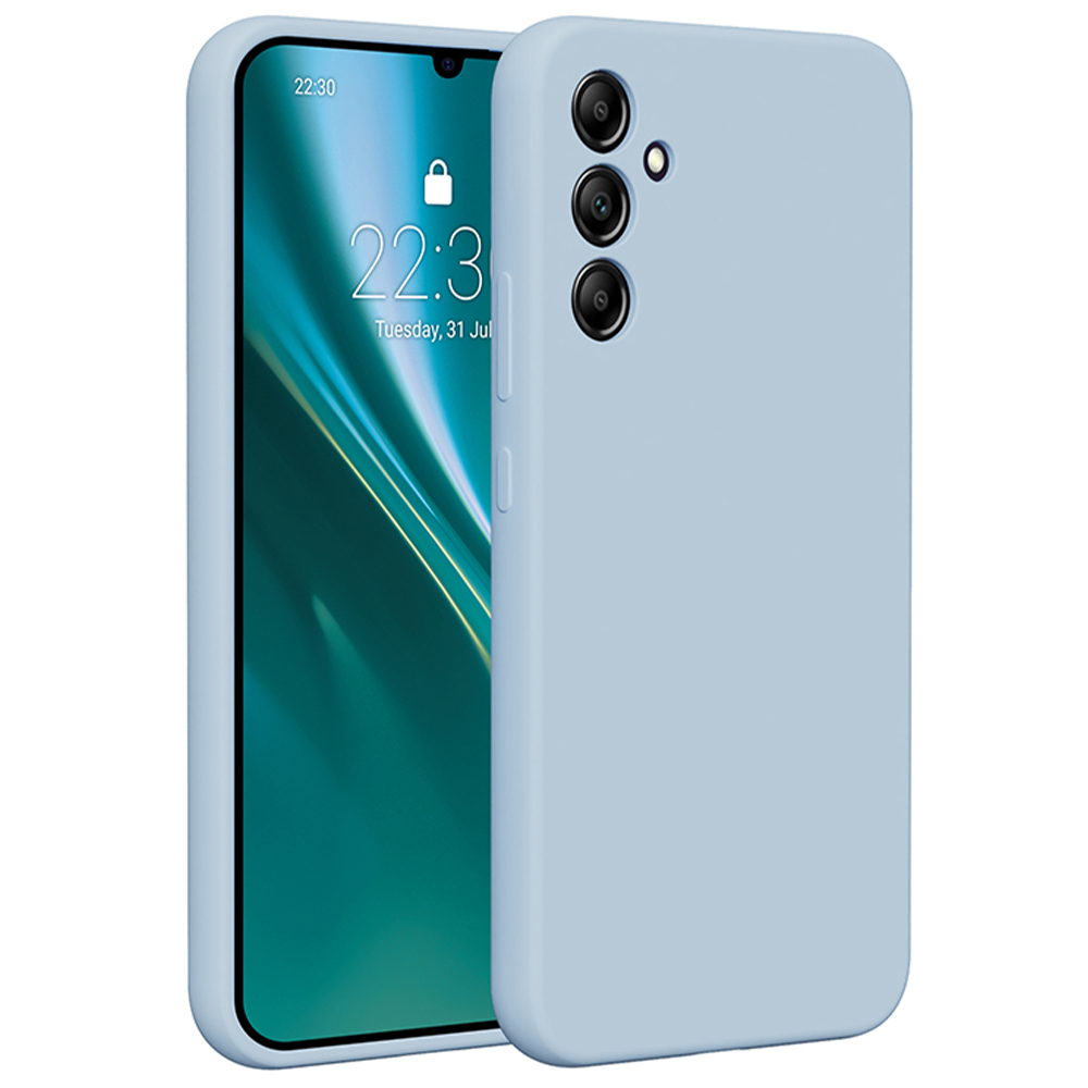 Etteri Silikónové puzdro pre Samsung Galaxy A34 5G svetlo modrá