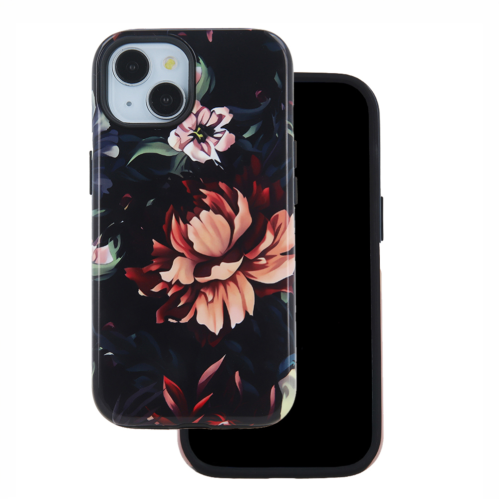 TFO Dekoračné puzdro pre iPhone 13 Pro 6,1" pivónia