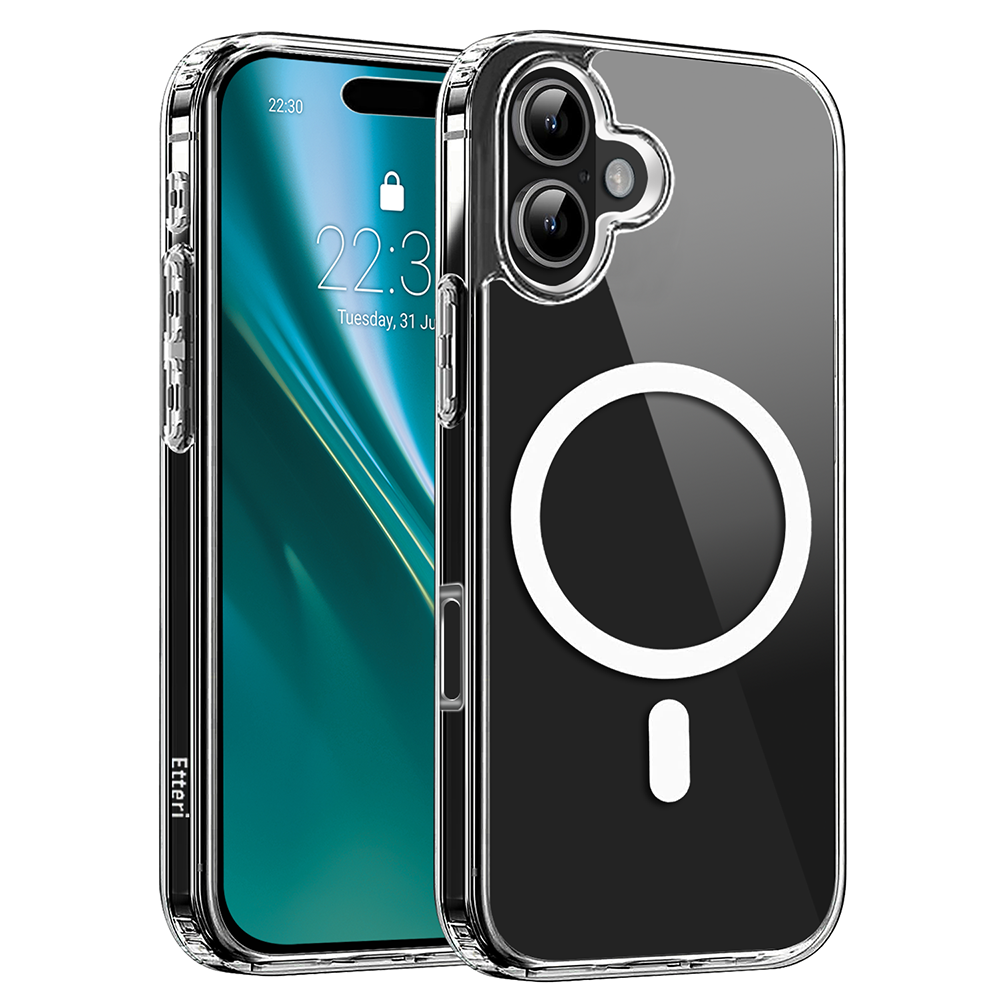 Puzdro Etteri Hybrid Mag pre iPhone 16 Plus 6,7"