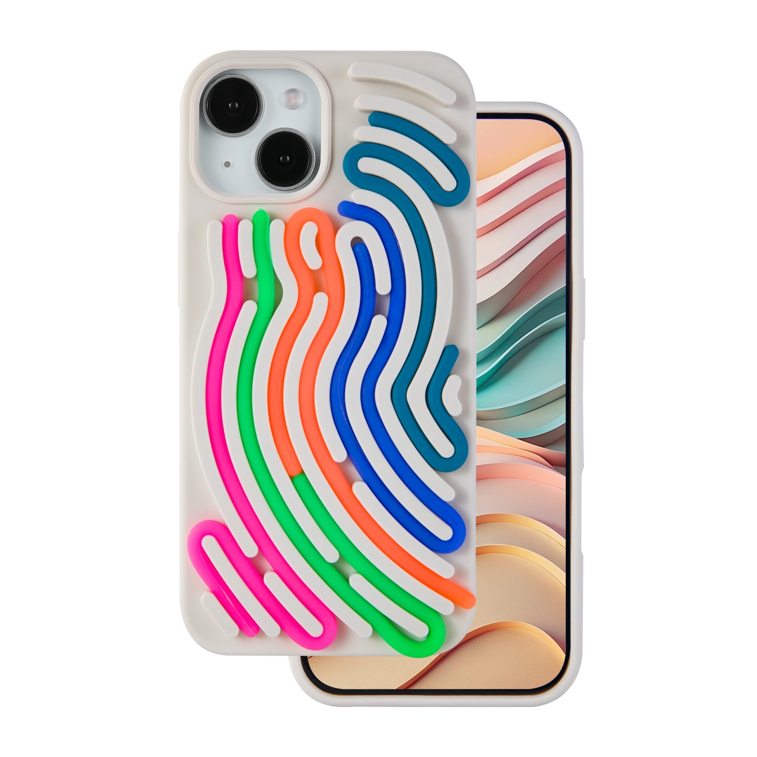 TFO DIY Snake puzdro pre iPhone 12 / 12 Pro 6,1" béžová