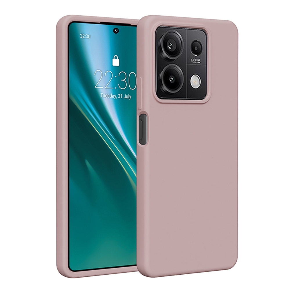 Etteri Silicone case pre Xiaomi Redmi 15C 5G svetloružová