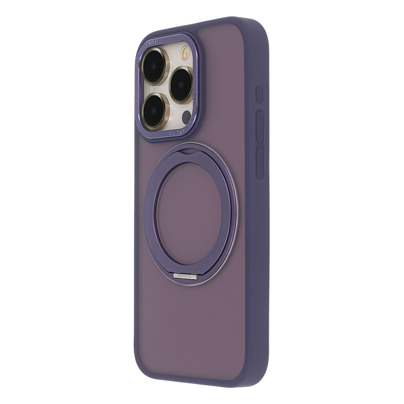 Tecto Shield Bezpečné otočné puzdro Mag pre iPhone 15 6,1" fialové