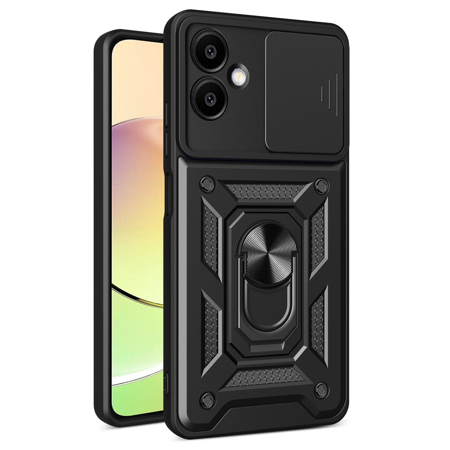 TFO Puzdro Defender Slide pre Samsung Galaxy A06 5G čierna