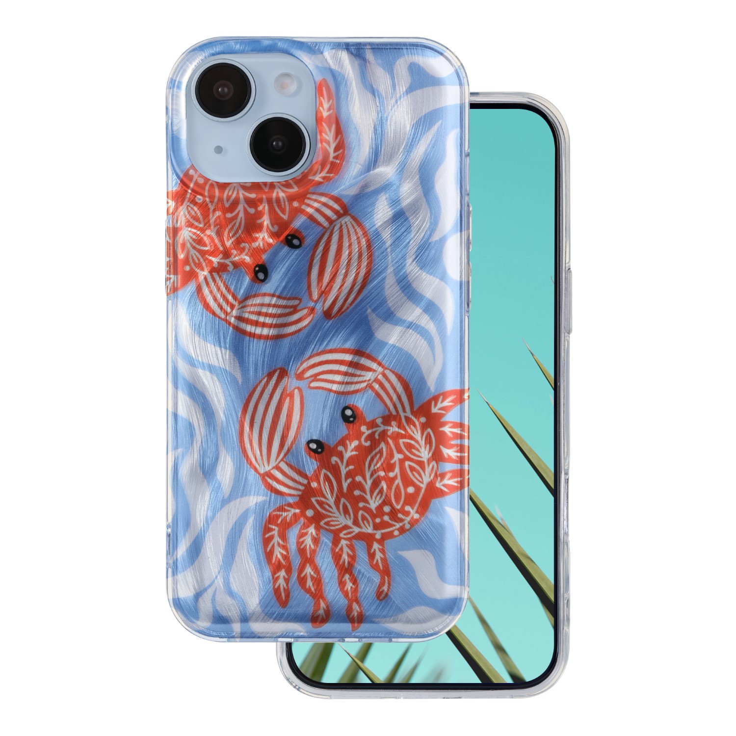 TFO Ultra Trendy Summer obal na iPhone 15 6,1" krab