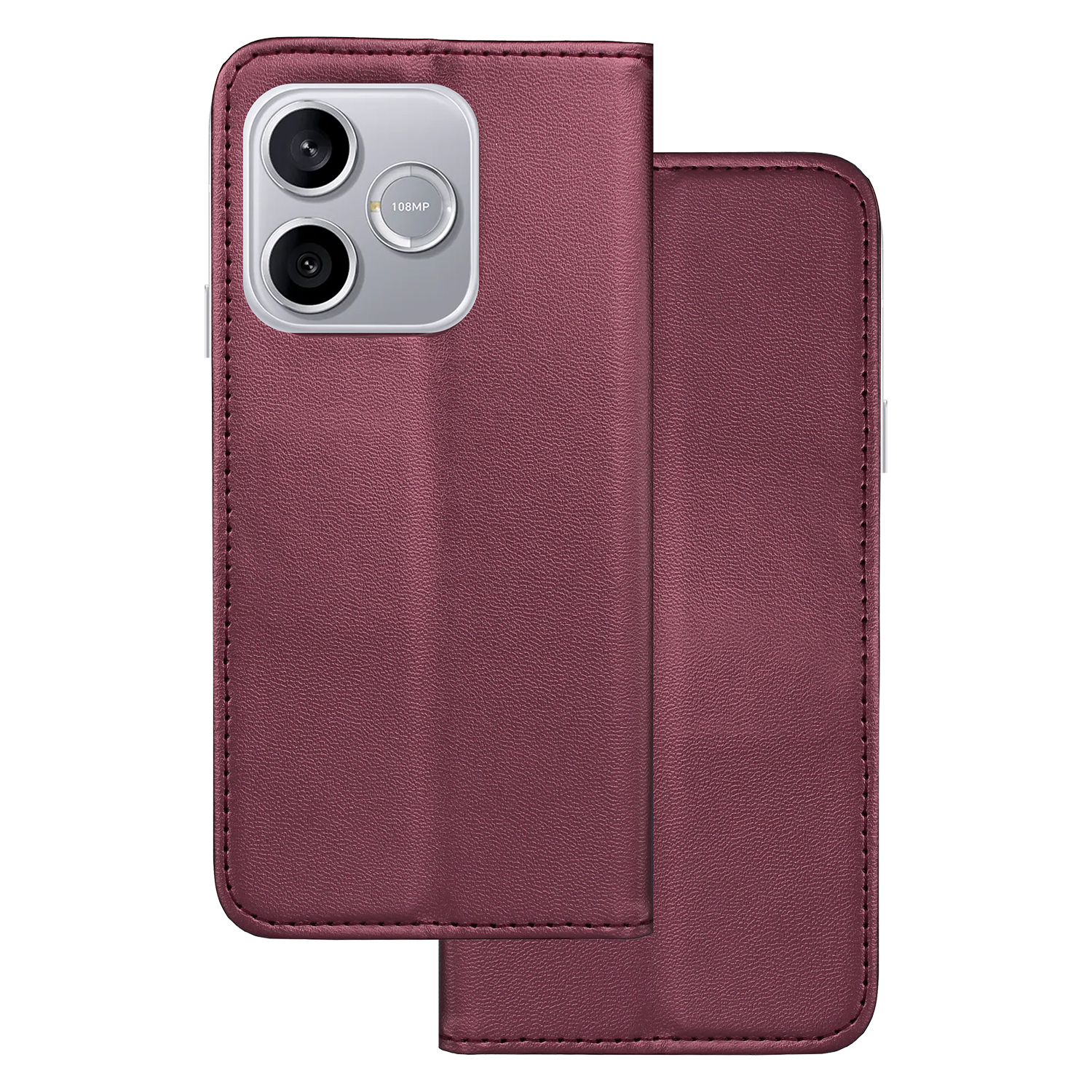TFO Magnetické puzdro Smart pre Honor 600 Lite bordová