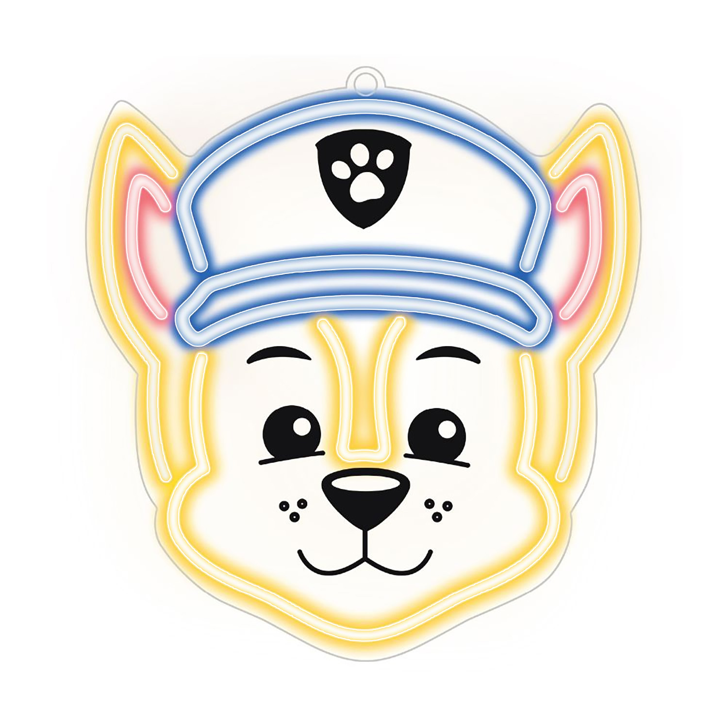 Psi Patrol Hanging neon LED Paw Patrol on plexiglass - Chase OW-130346 OW-130346