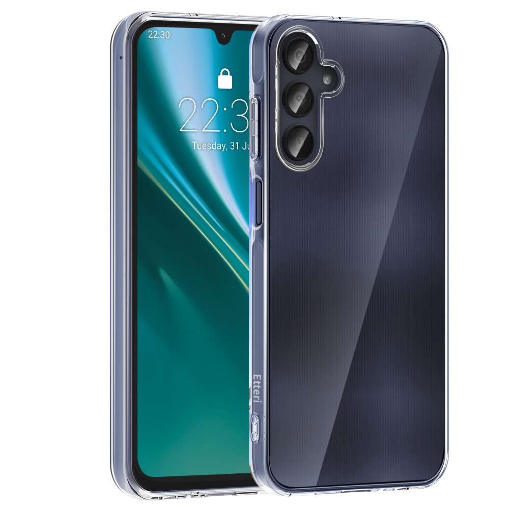 Priehľadné puzdro Etteri pre Samsung Galaxy A15 4G / A15 5G