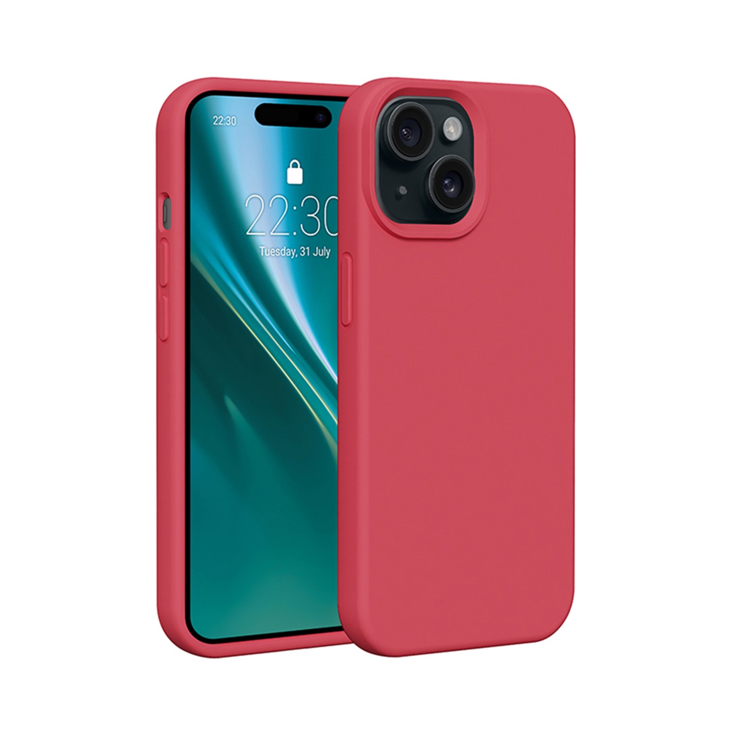 Silikónové puzdro Etteri pre iPhone 11 malinové