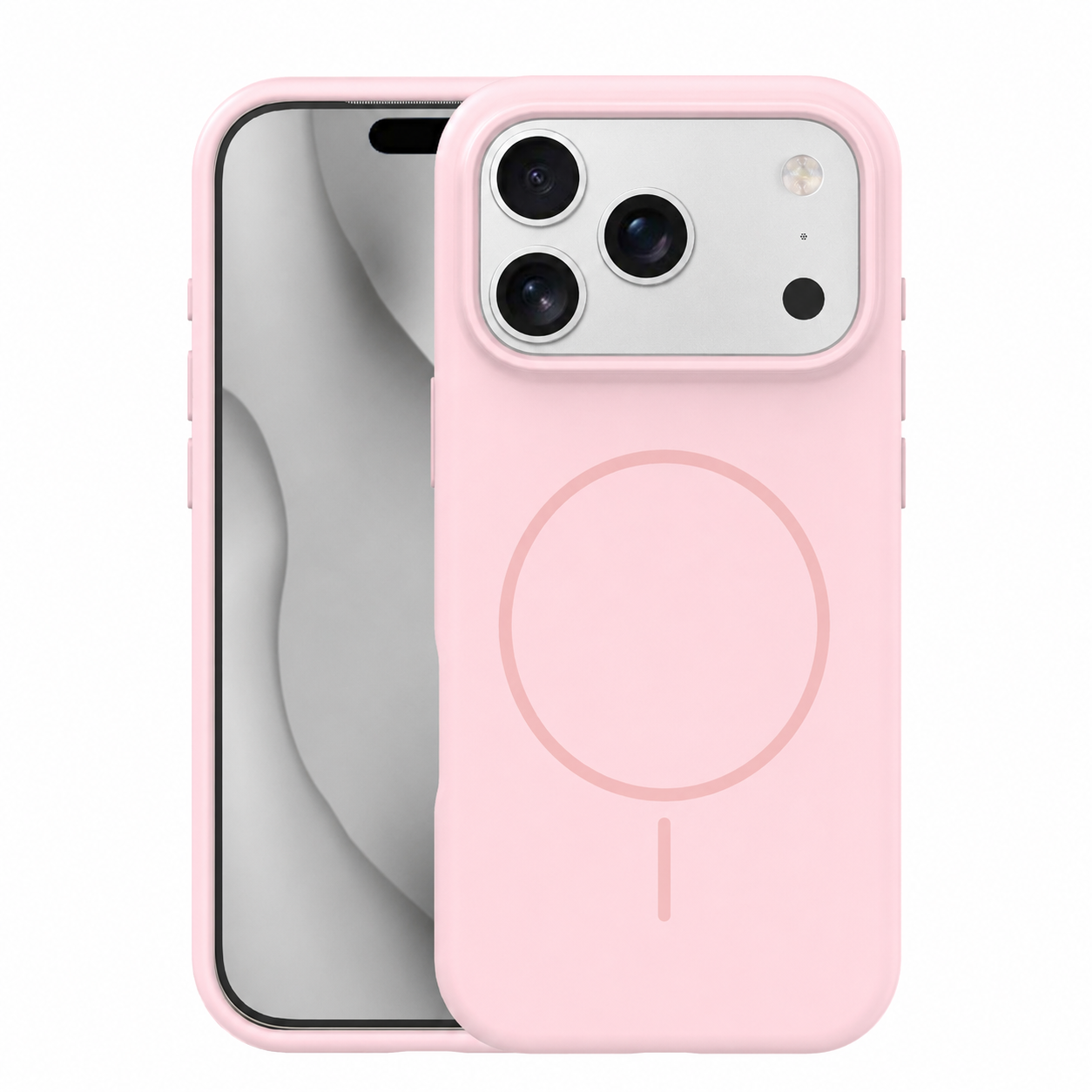 TFO Puzdro Silicone Thin Mag pre iPhone 17 Pro Max 6,9" / 18 Pro Max 6,9" svetloružová