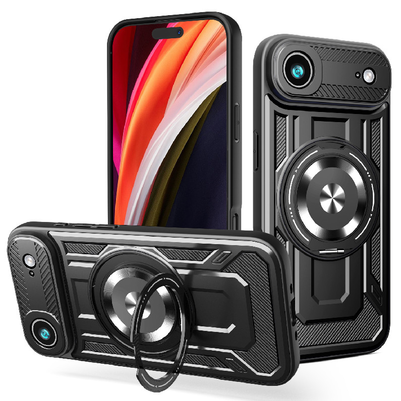 TFO Puzdro Defender Armor Mag pre iPhone 17 Air 6,6" čierna