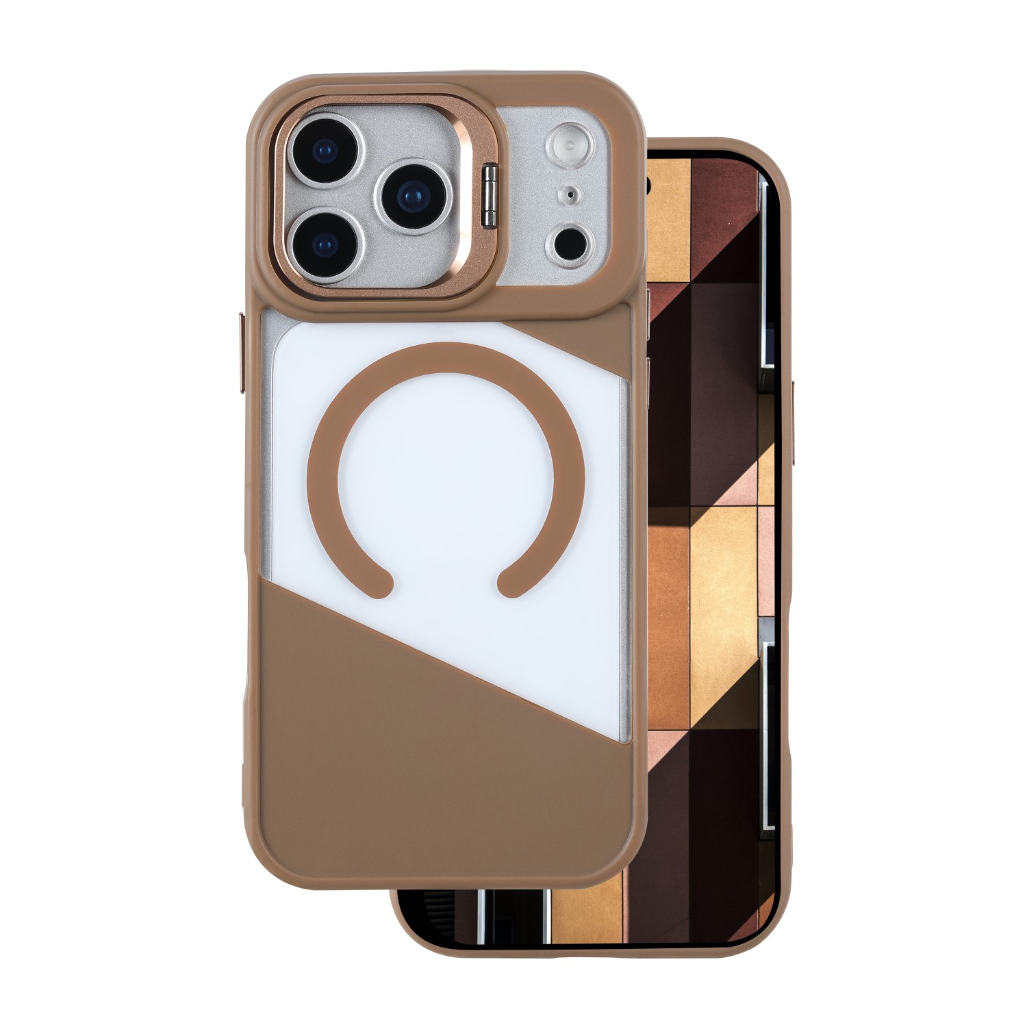 TFO Ochranné puzdro Fusion Mag pre iPhone 17 Pro Max 6,9'' hnedá
