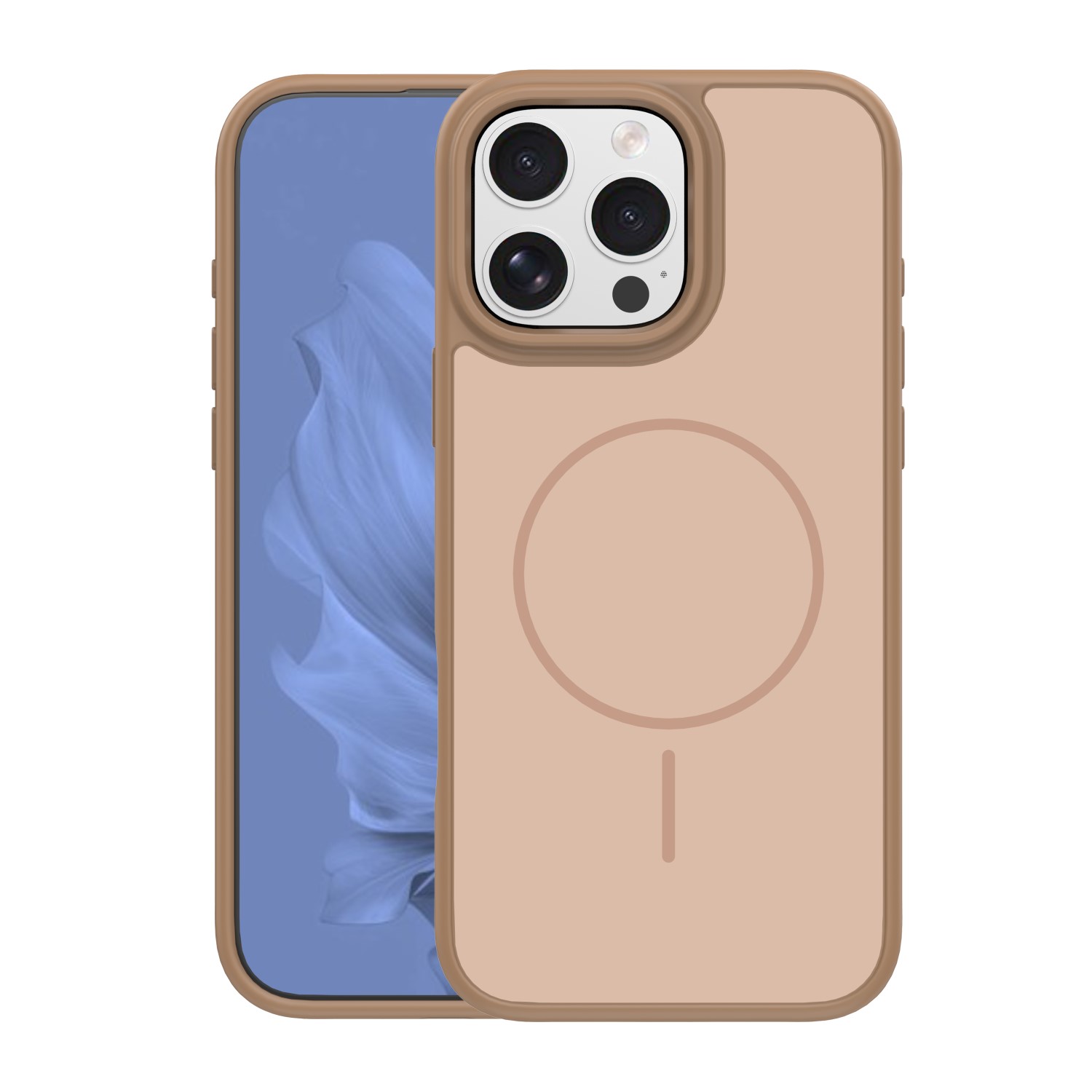 TFO Púzdro Frame Thin Mag pre iPhone 16 Pro 6,3" hnedá