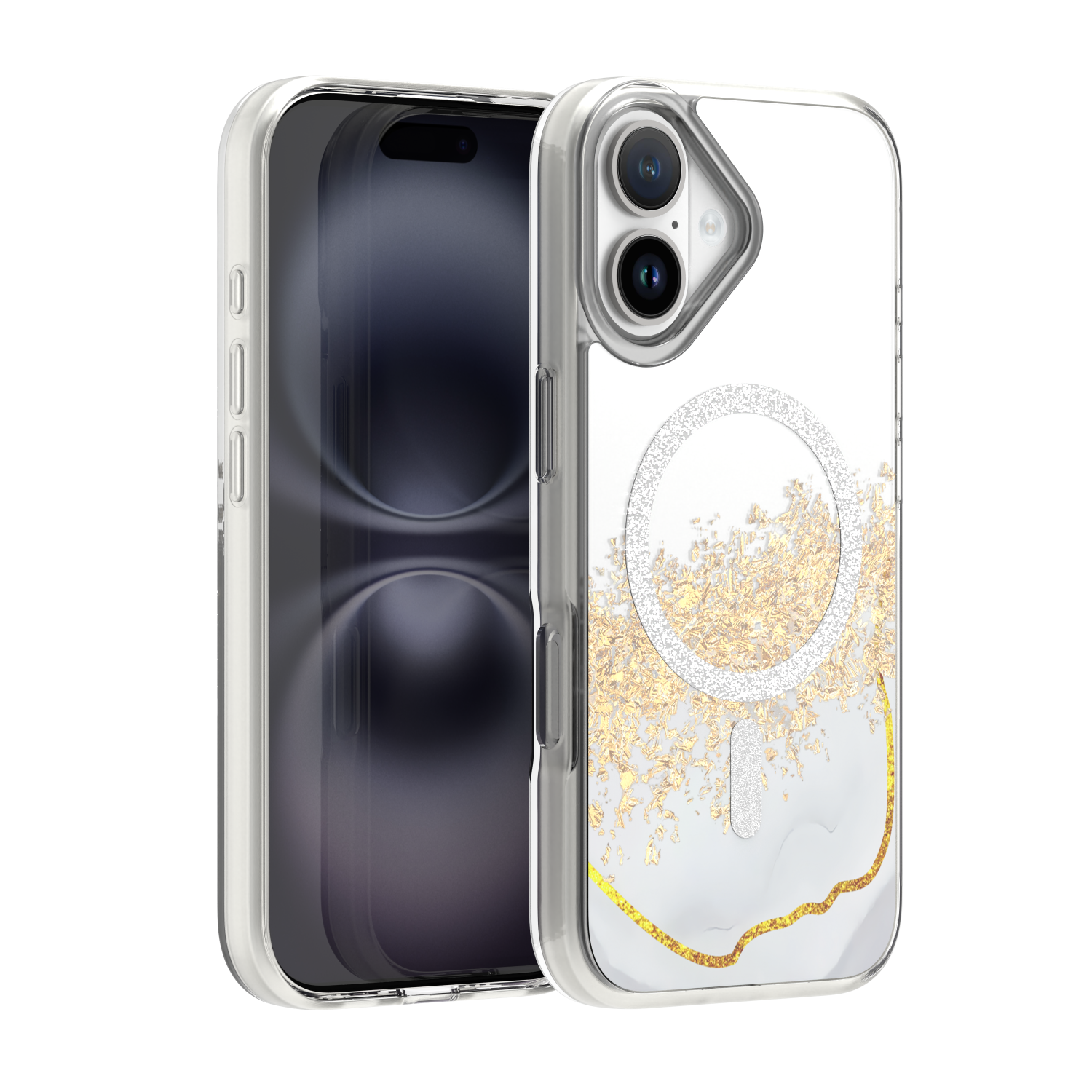 TFO Puzdro Epoxy Mag pre iPhone 17 6,3'' biela