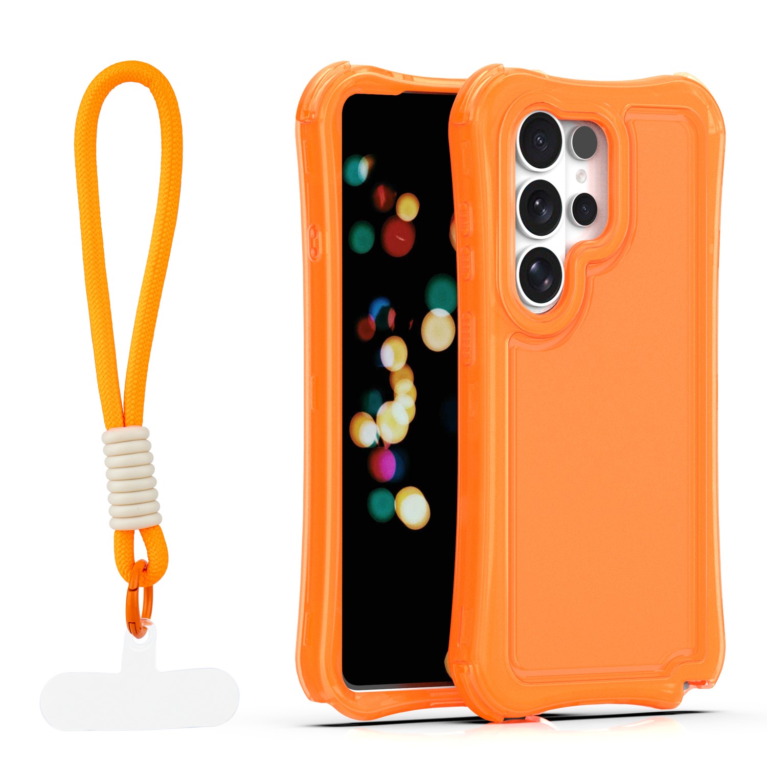 TFO Puzdro Safepop s remienkom pre Samsung Galaxy S26 Ultra oranžový