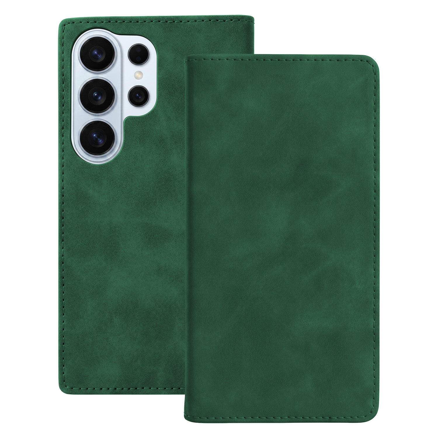 TFO Smart Suede case for Samsung Galaxy S26 Ultra green
