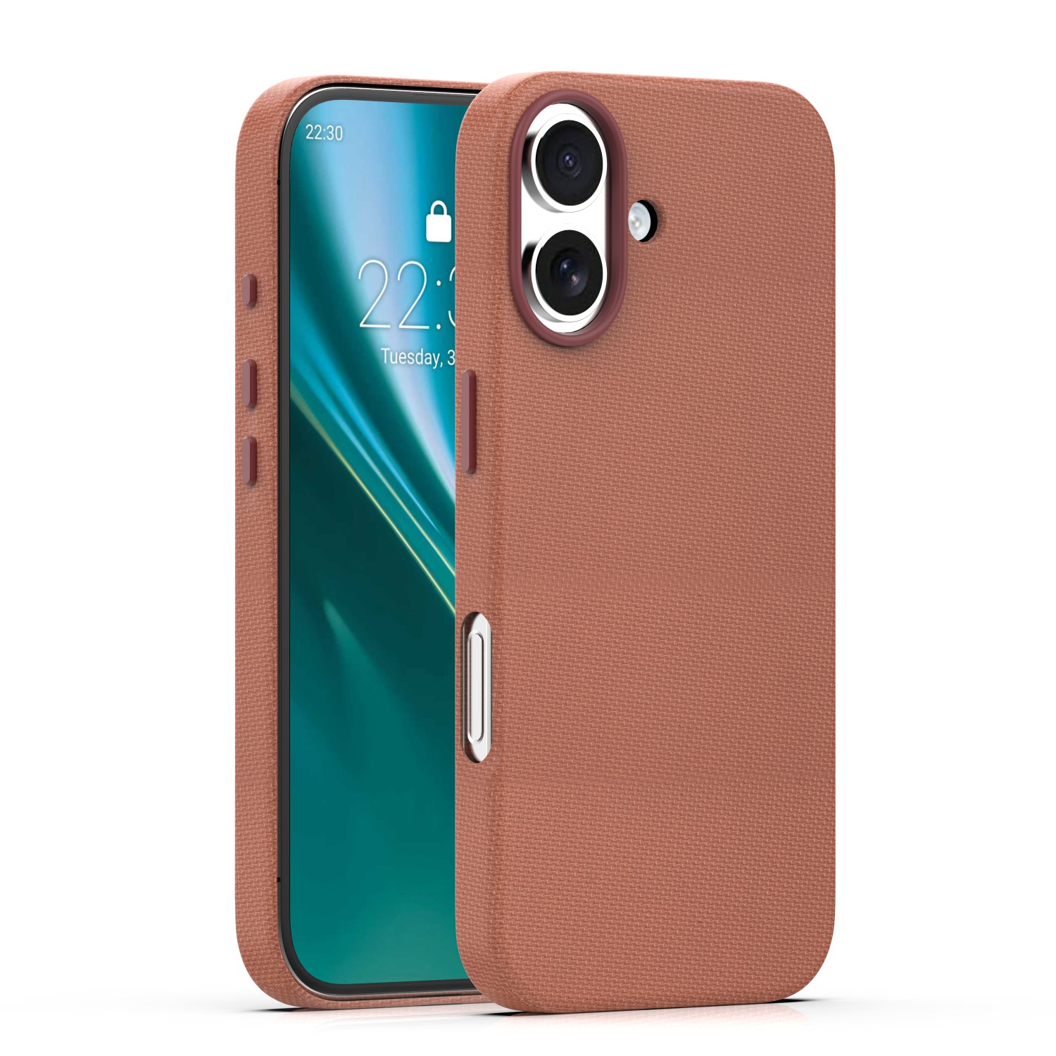 Etteri Elegant Mag puzdro pre iPhone 16 6,1" hnedá