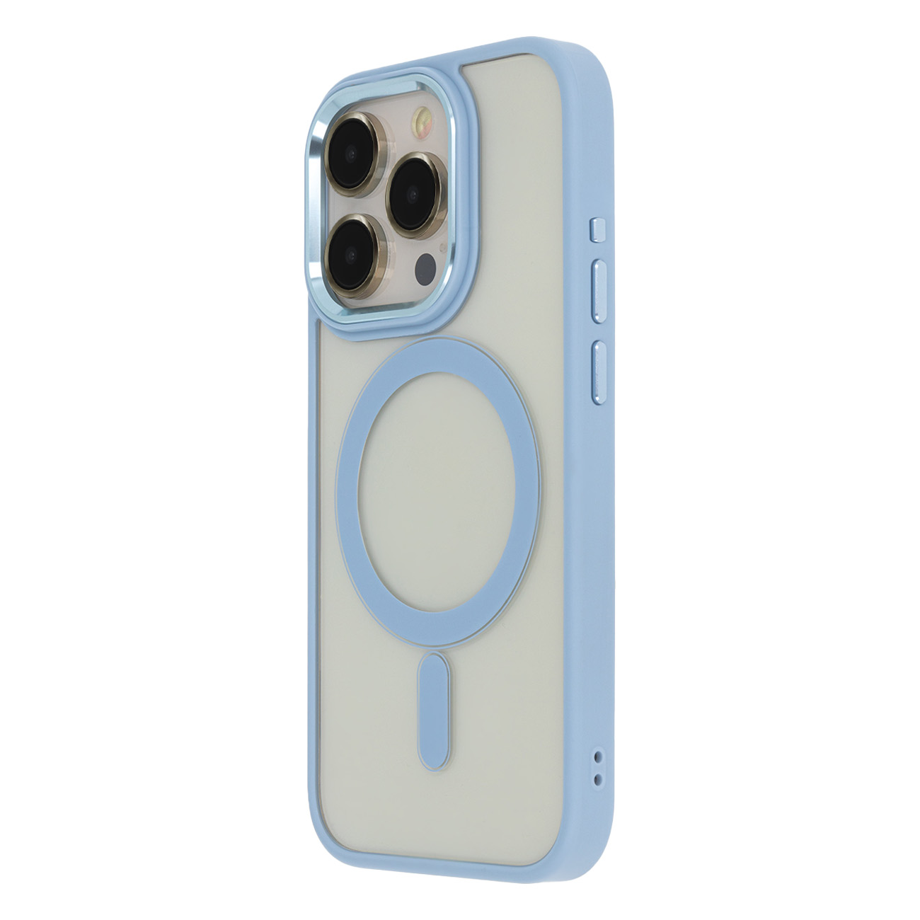 Tecto Shield Puzdro Satin Elegant Mag pre iPhone 15 Pro Max 6,7" modrá