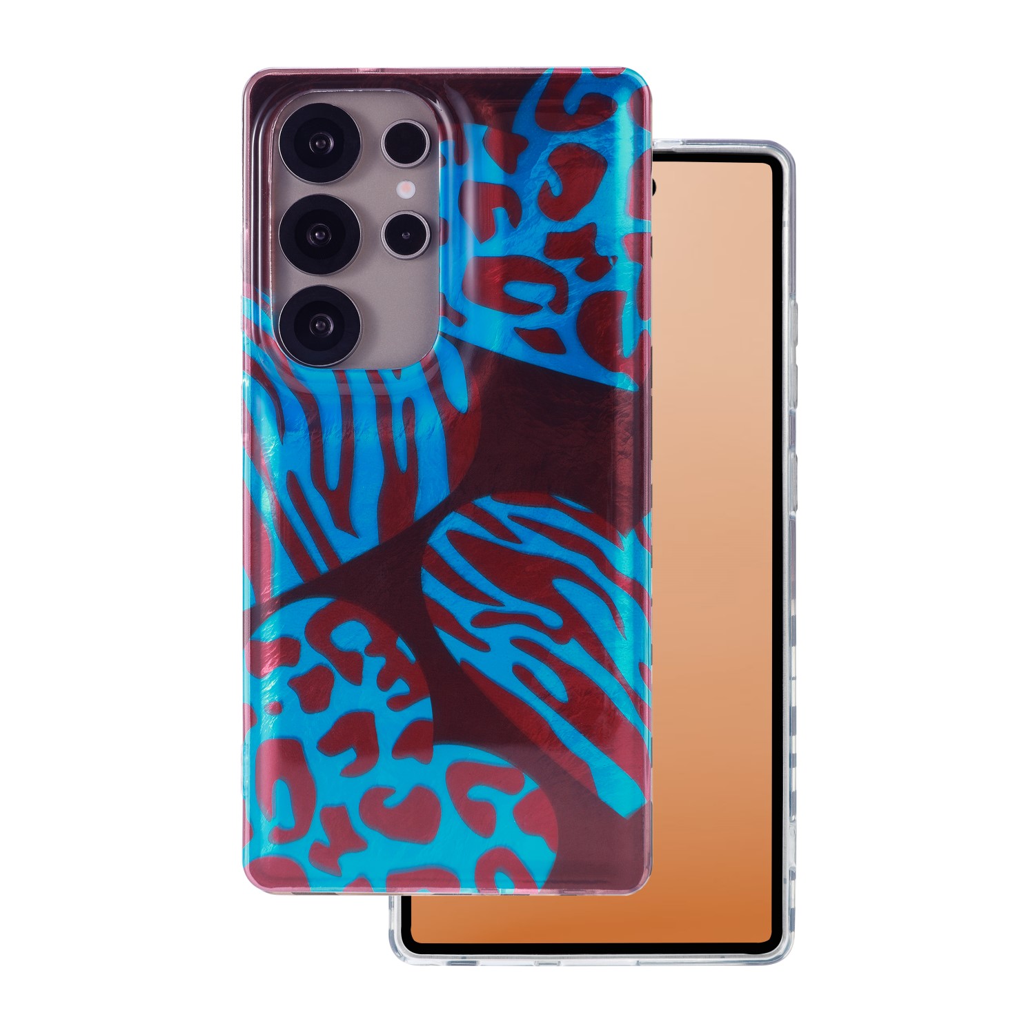 TFO Puzdro s potlačou Animal Print pre Samsung Galaxy S25 Ultra Chameleon