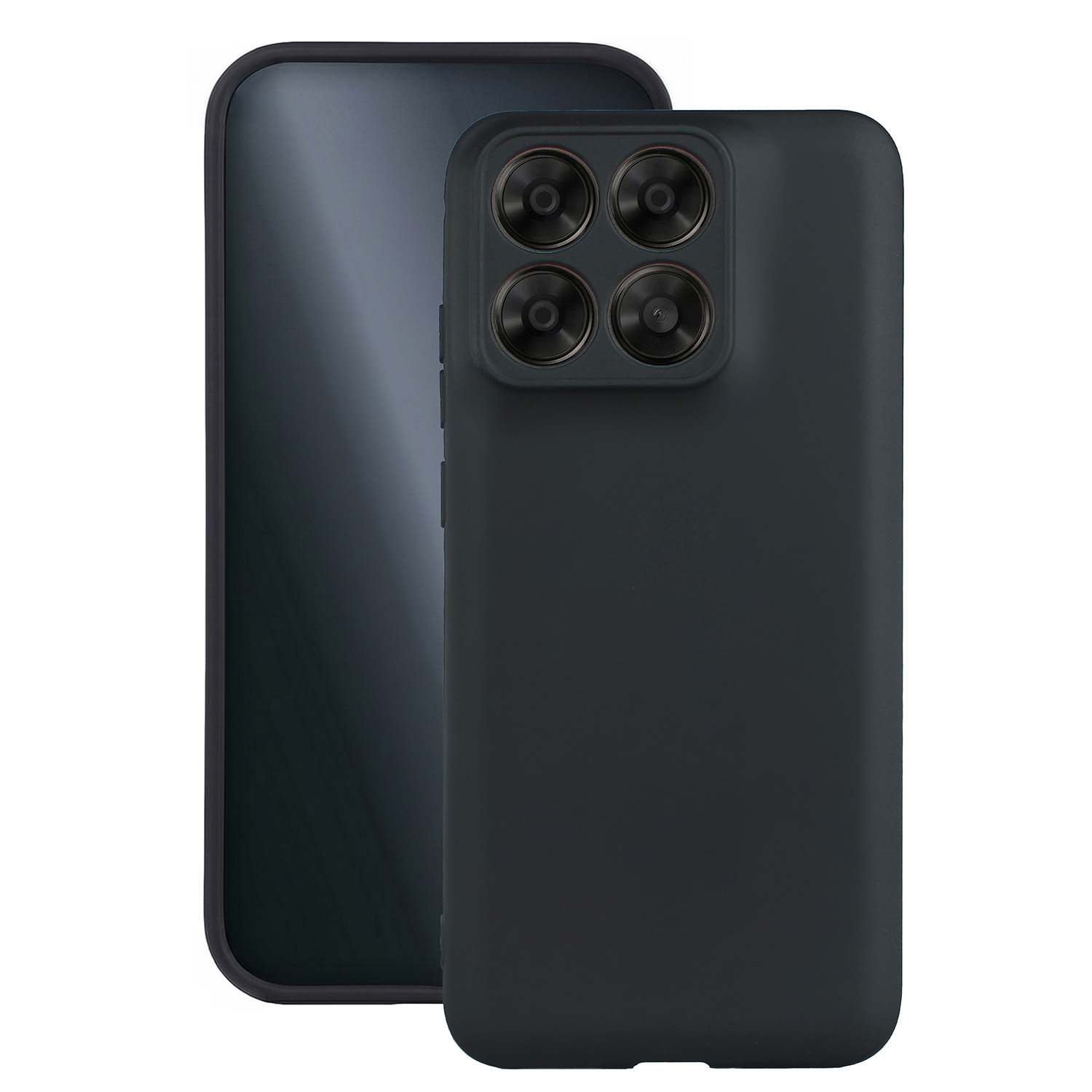TFO Matné TPU puzdro pre Motorola Edge 70 Fusion čierna