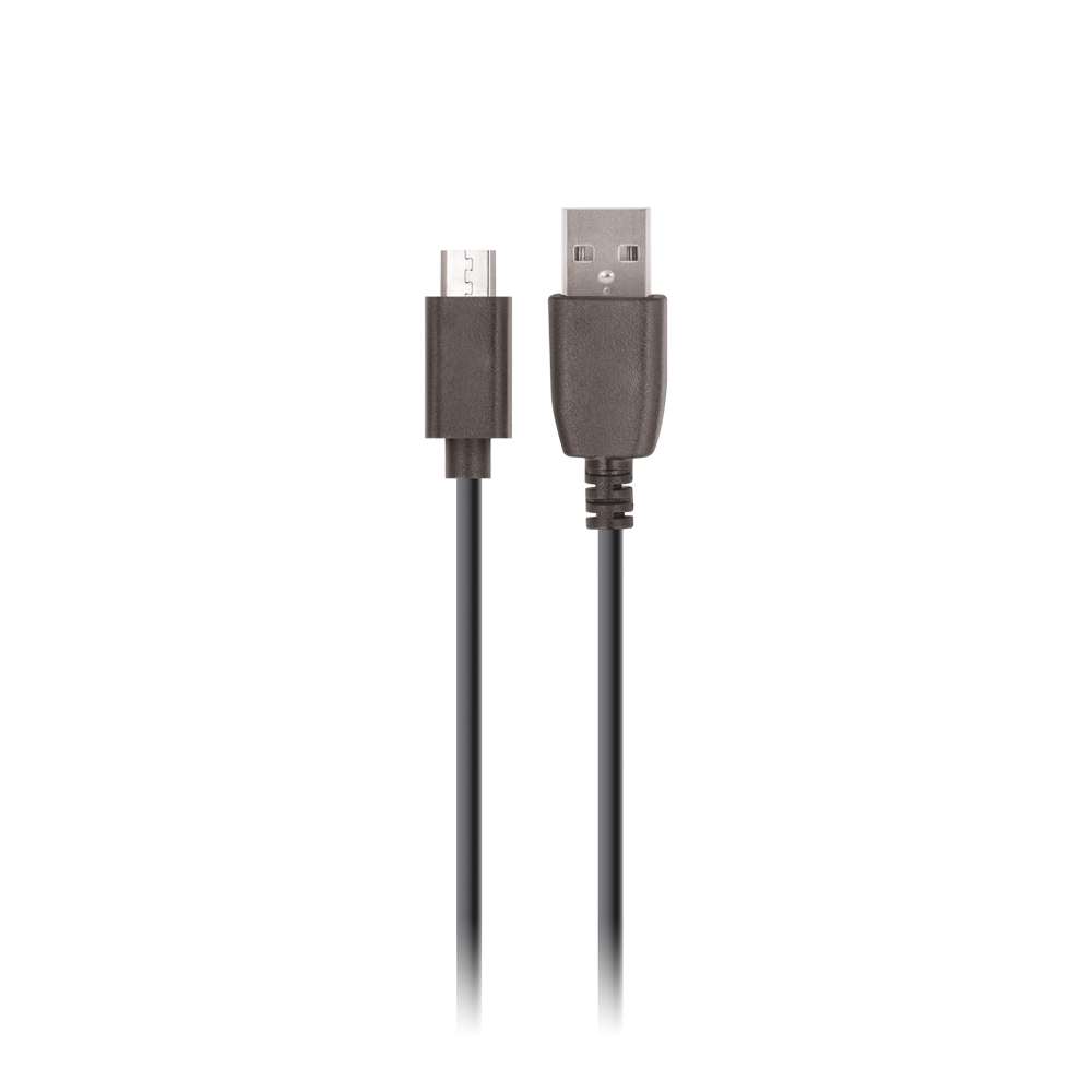 Maxlife kábel USB - microUSB 1,0 m 2A čierny OEM001646