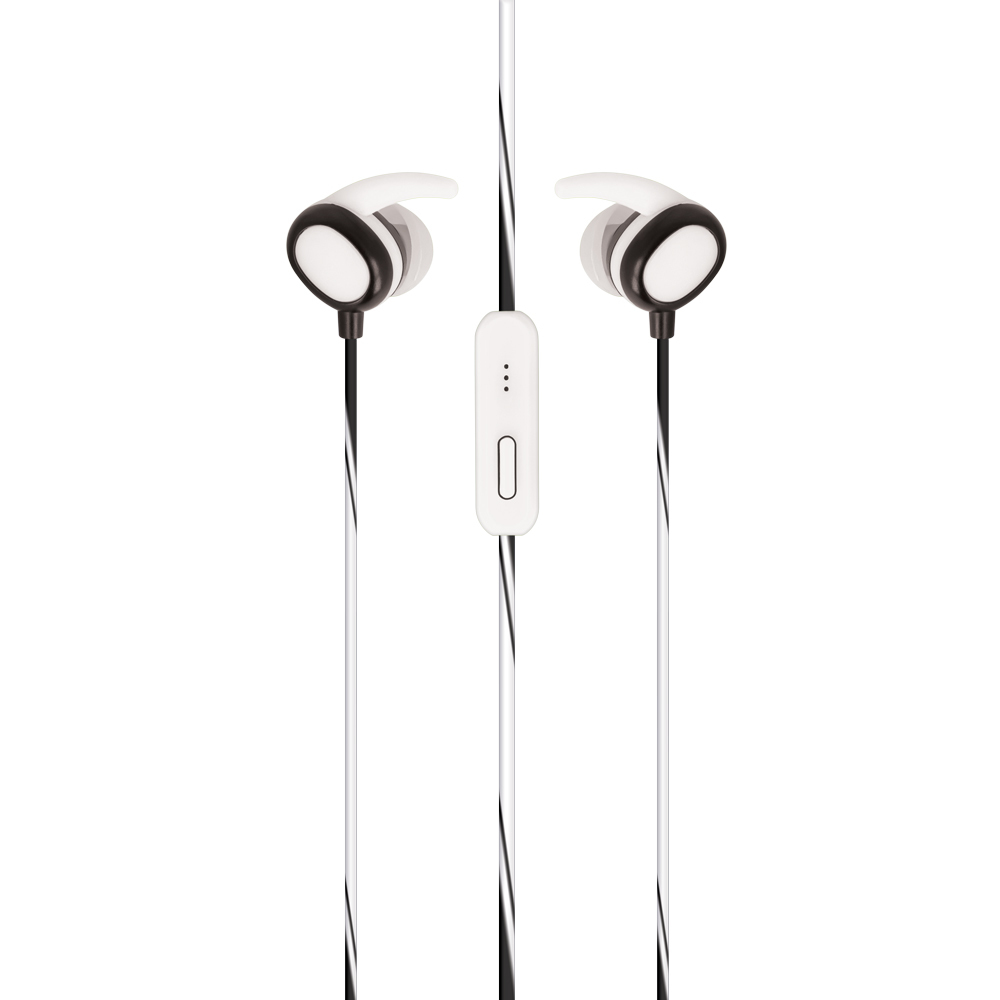 Setty drôtové slúchadlá Sport biele GSM099289