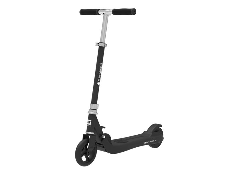 Kolobežka elektrická REBEL Fun Wheels Black detská