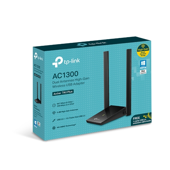 Sieťový adaptér - USB 3.0 - Wi-Fi 5
