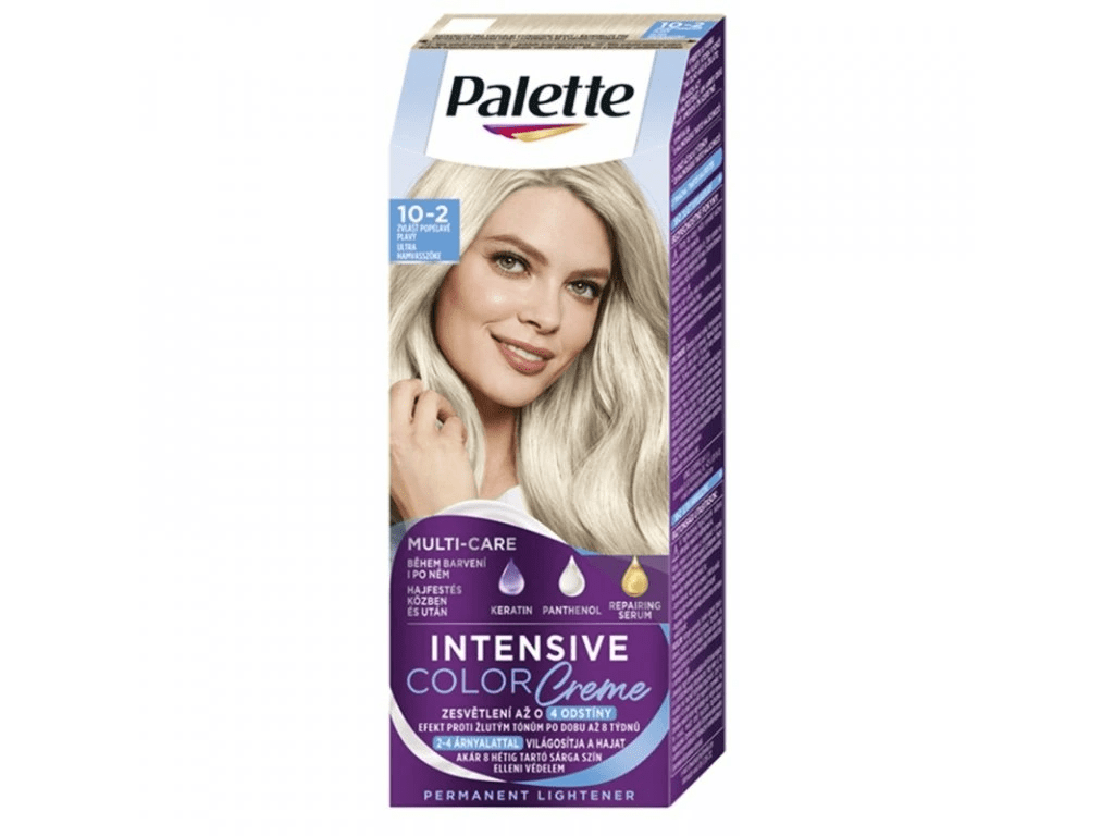 Palette Intensive Color Creme 10-2 (A10) Zvlášť popelavo plavý 50 ml T00037100