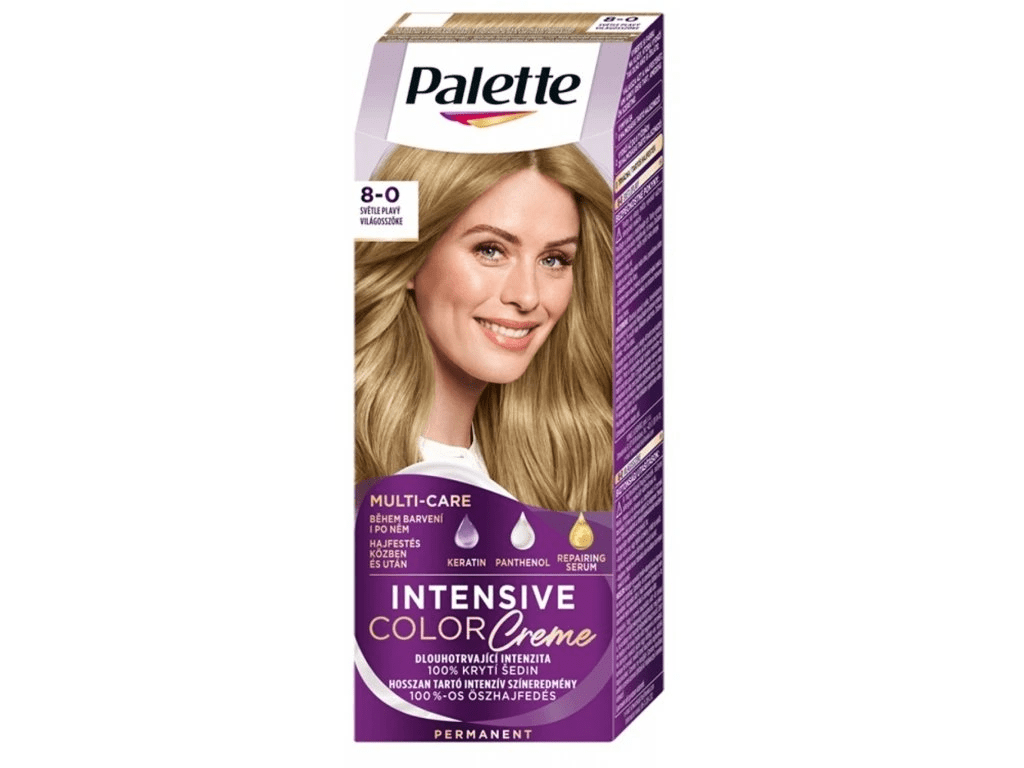 Palette Intensive Color Creme 8-0 (N7) Svetlo plavý  50 ml T00037575