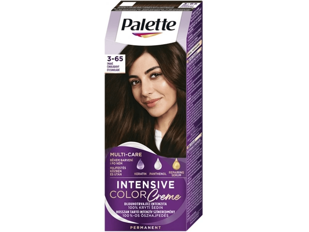 Palette Intensive Color Creme 3-65 (W2) Tmavo čokoládový 50 ml T00037578