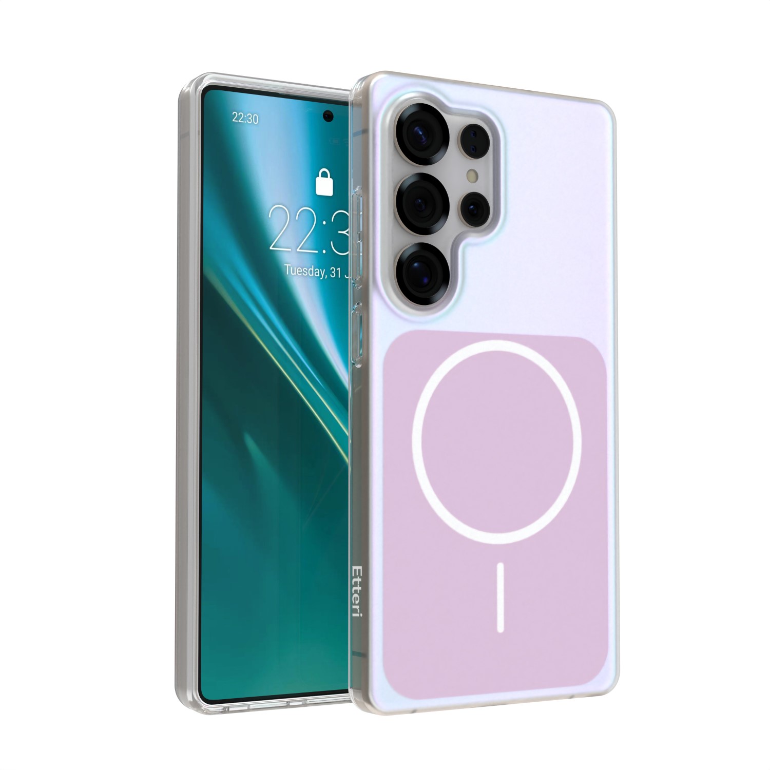 Obal Etteri Hidden Pearl pre Samsung Galaxy S25 Ultra ružový