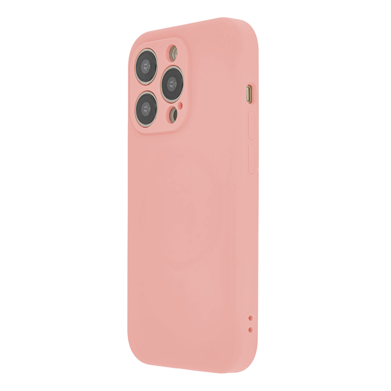 Tecto Shield Mäkké magnetické puzdro pre iPhone 13 6,1" pastelovo ružové